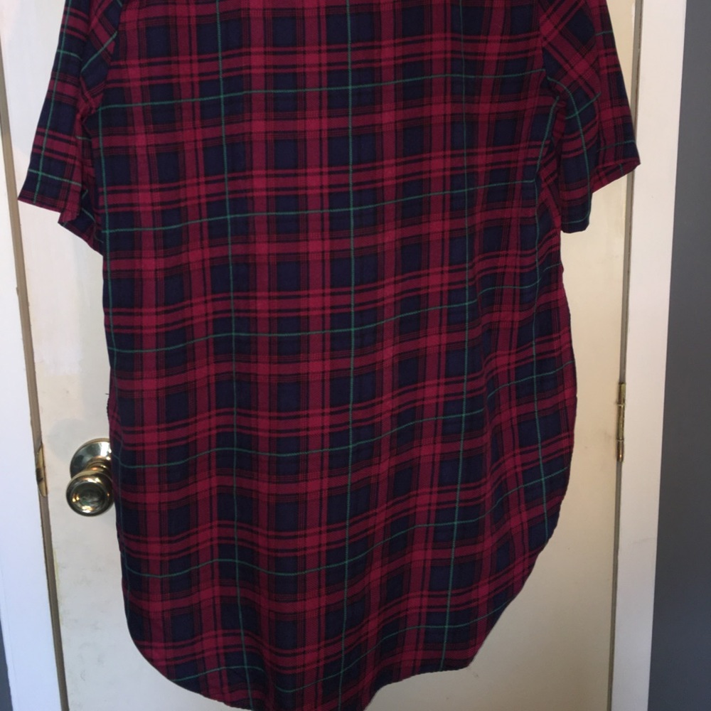 checkered shirt